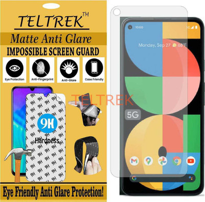 TELTREK Impossible Screen Guard for GOOGLE PIXEL 5A 5G (Shatterproof Matte)(Pack of 1)