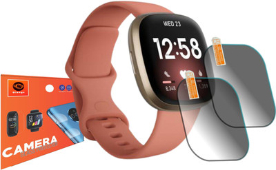 Olonga Screen Guard for FITBIT Versa 3 Smartwatch(Pack of 2)