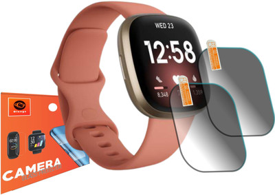 Olonga Screen Guard for FITBIT Versa 3 Smartwatch(Pack of 2)