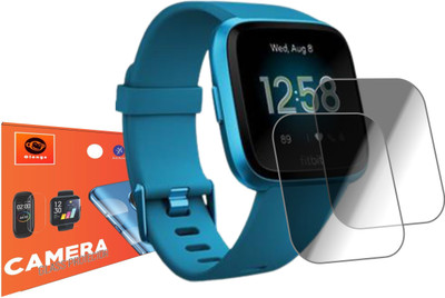 Olonga Screen Guard for FITBIT Versa Lite Edition Smartwatch(Pack of 2)