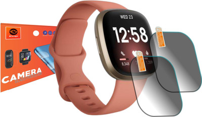 Olonga Screen Guard for FITBIT Versa 3 Smartwatch(Pack of 2)