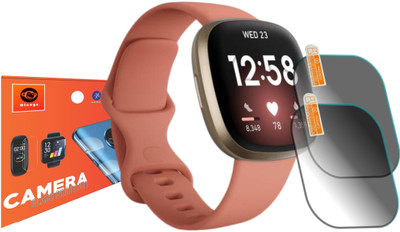 Olonga Screen Guard for FITBIT Versa 3 Smartwatch(Pack of 2)