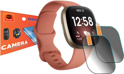 Olonga Screen Guard for FITBIT Versa 3 Smartwatch(Pack of 2)