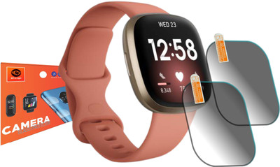 Olonga Screen Guard for FITBIT Versa 3 Smartwatch(Pack of 2)