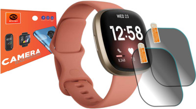 Olonga Screen Guard for FITBIT Versa 3 Smartwatch(Pack of 2)