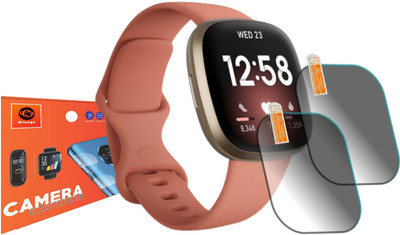Olonga Screen Guard for FITBIT Versa 3 Smartwatch(Pack of 2)