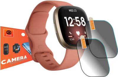 Olonga Screen Guard for FITBIT Versa 3 Smartwatch(Pack of 2)