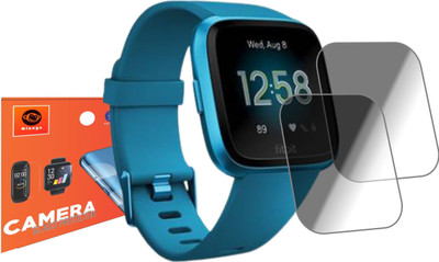 Olonga Screen Guard for FITBIT Versa Lite Edition Smartwatch(Pack of 2)