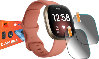 Olonga Screen Guard for FITBIT Versa 3 Smartwatch(Pack of 2)