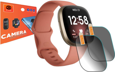 Olonga Screen Guard for FITBIT Versa 3 Smartwatch(Pack of 2)
