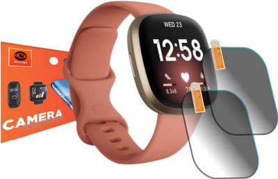 Olonga Screen Guard for FITBIT Versa 3 Smartwatch(Pack of 2)