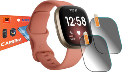 Olonga Screen Guard for FITBIT Versa 3 Smartwatch(Pack of 2)