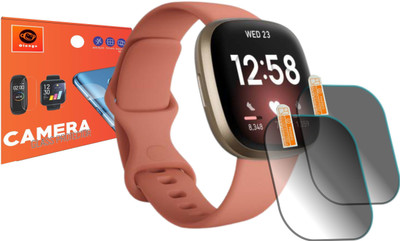 Olonga Screen Guard for FITBIT Versa 3 Smartwatch(Pack of 2)