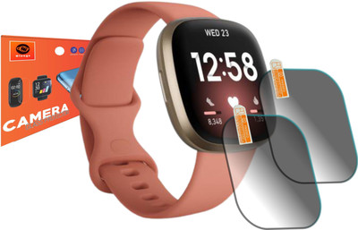 Olonga Screen Guard for FITBIT Versa 3 Smartwatch(Pack of 2)