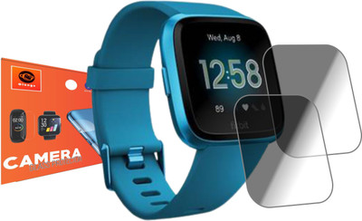 Olonga Screen Guard for FITBIT Versa Lite Edition Smartwatch(Pack of 2)