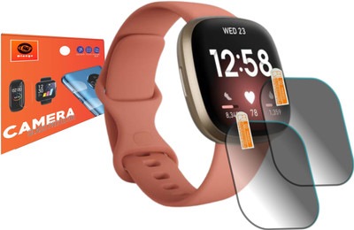 Olonga Screen Guard for FITBIT Versa 3 Smartwatch(Pack of 2)