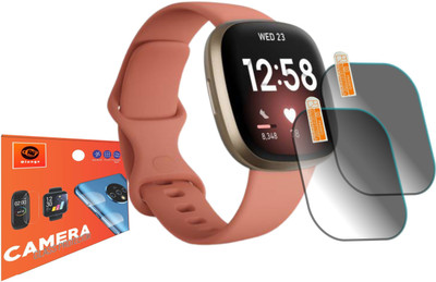 Olonga Screen Guard for FITBIT Versa 3 Smartwatch(Pack of 2)