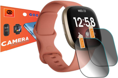 Olonga Screen Guard for FITBIT Versa 3 Smartwatch(Pack of 2)