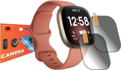 Olonga Screen Guard for FITBIT Versa 3 Smartwatch(Pack of 2)