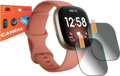 Olonga Screen Guard for FITBIT Versa 3 Smartwatch(Pack of 2)