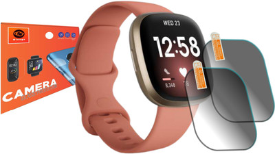 Olonga Screen Guard for FITBIT Versa 3 Smartwatch(Pack of 2)