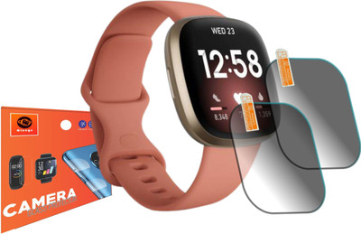 Olonga Screen Guard for FITBIT Versa 3 Smartwatch(Pack of 2)