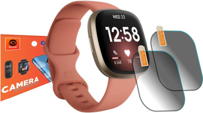 Olonga Screen Guard for FITBIT Versa 3 Smartwatch(Pack of 2)