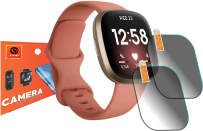 Olonga Screen Guard for FITBIT Versa 3 Smartwatch(Pack of 2)