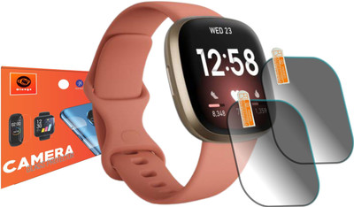 Olonga Screen Guard for FITBIT Versa 3 Smartwatch(Pack of 2)