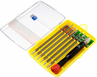SANTUS SANTUS ST-6006H 12-WPY -Precision Tool Kit 6 Pieces Screwdriver Set Magnetic Tip Long Handle Screwdriver Set(Pack of 6)