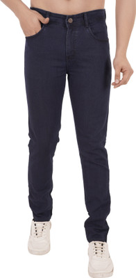 NIVASU Slim Men Dark Blue Jeans