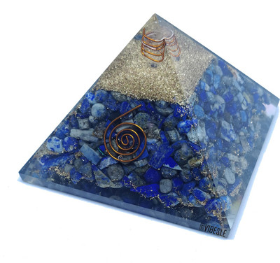 VIBESLE Decorative Showpiece  -  10 cm(Stone, Blue)