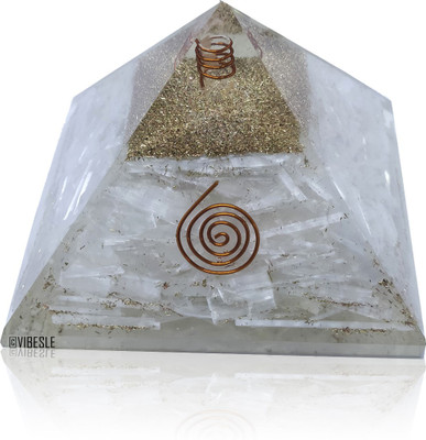 VIBESLE Decorative Showpiece  -  10 cm(Stone, White)