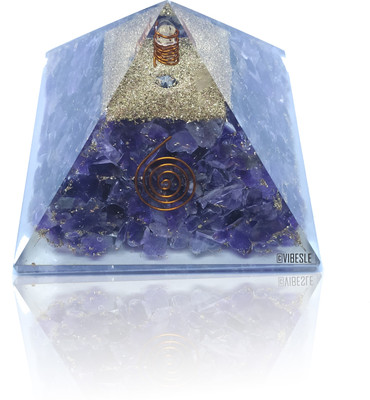 VIBESLE Decorative Showpiece  -  10 cm(Stone, Blue)
