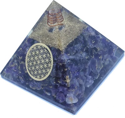 VIBESLE Decorative Showpiece  -  10 cm(Stone, Blue)