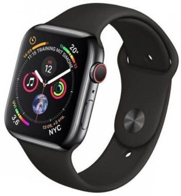 SYARA VCA_243E T55 Series 5 SmartWatch Smartwatch(Black Strap, XL)