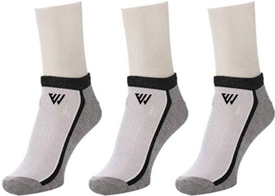 Winget Men & Women Self Design Ankle Length(Pack of 3)