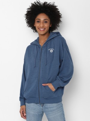 American Eagle Outfitters Full Sleeve Self Design Women Sweatshirt