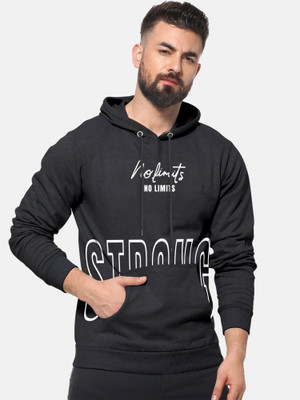 Jump Cuts Full Sleeve Graphic Print Men Sweatshirt