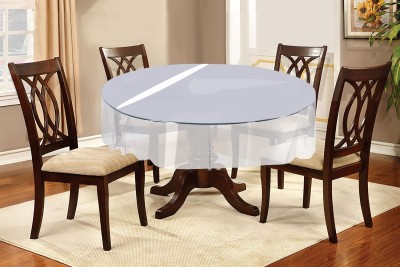 The Furnishing Tree Solid 4 Seater Table Cover(Transparent, PVC)