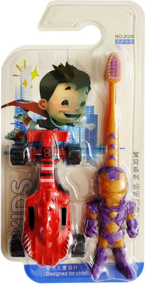 Yunicron Max Robot toothbrush with Ultra soft bristles for Kids Extra Soft Toothbrush