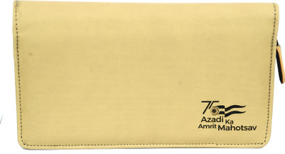 Sukeshcraft Multiple Cheque Book Holder PU -27 Slots(Beige)