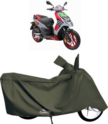 XAFO Waterproof Two Wheeler Cover for Aprilia(SR 125, Green)
