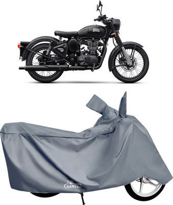 XAFO Waterproof Two Wheeler Cover for Royal Enfield(Grey)