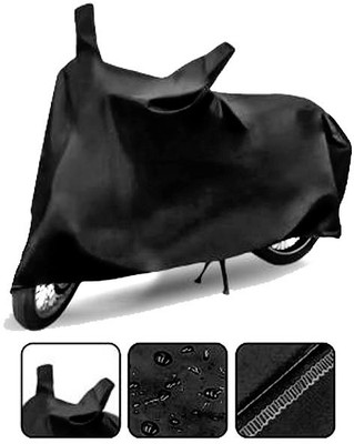 Lakshmina Enterprises Waterproof Two Wheeler Cover for Hero(HF Deluxe, Black)