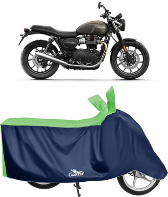 DROHAR Waterproof Two Wheeler Cover for Triumph(Street Triple RS, Green)
