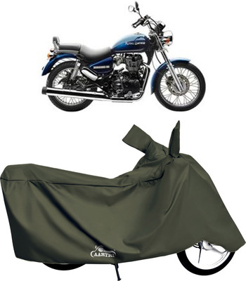 XAFO Waterproof Two Wheeler Cover for Royal Enfield(Green)