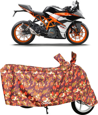 XAFO Waterproof Two Wheeler Cover for KTM(RC 200 BS6, Multicolor)