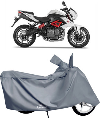 DROHAR Waterproof Two Wheeler Cover for Benelli(TNT 600i, Grey)