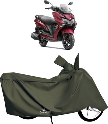 XAFO Waterproof Two Wheeler Cover for Suzuki(Burgman Street, Green)